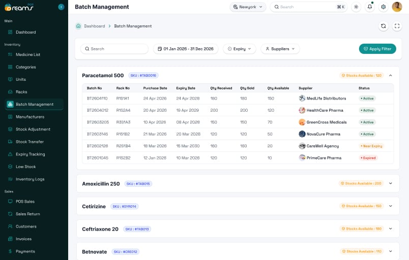 Business Chat Application Dashboard